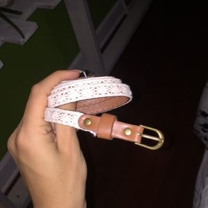 Lace belt